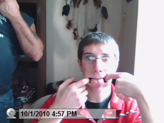 Crazy White Boy!